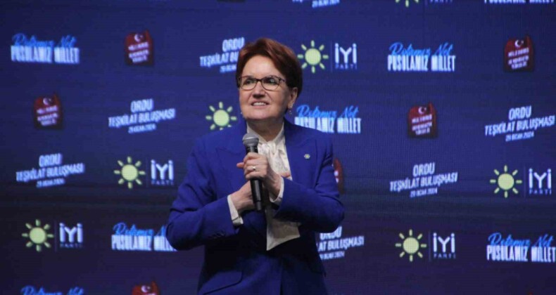 İYİ Parti Genel Başkanı Akşener: “Sanki seçime değil savaşa gidiyoruz”