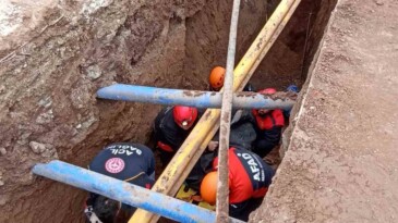 Doğubayazıt’ta işçiler göçük altında kaldı: 1 ölü