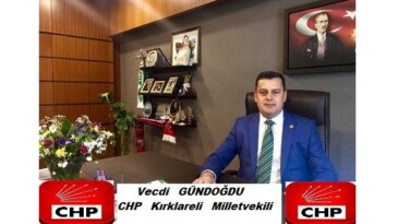 Vekil Gündoğdu “Cumhuriyet Halk Partisi Ezilenlerin ve Halkın Partisidir”