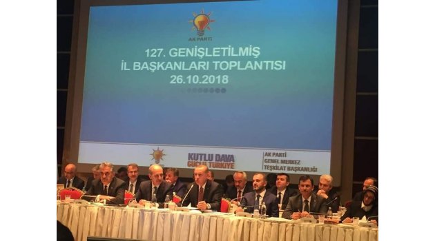 Genişletilmiş İl Başkanları Toplantısı Yapıldı