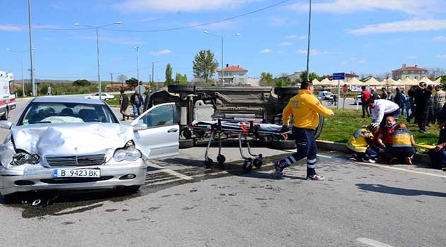 Kırklareli'de Trafik Kazası: 3 Yaralı