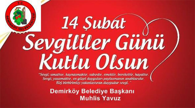 Başkan Yavuz Sevgililer Gününü Kutladı.