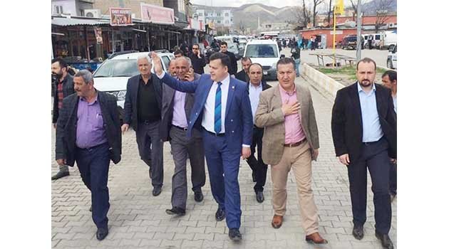 Vekil Gündoğdu Referandum Çalışmalarına Siirt’te Devam Ediyor