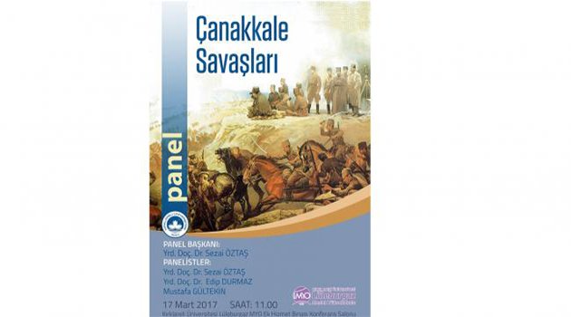 “Çanakkale Savaşları’nda Hava Harekatı” Konulu Panel Düzenleniyor