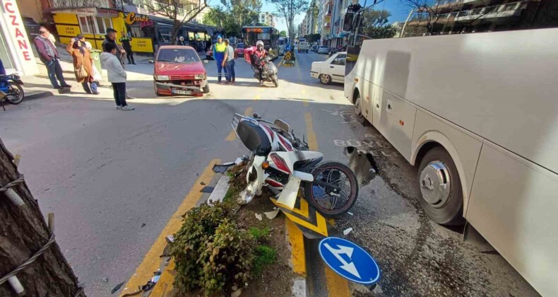 Aydın’da trafik kazası: 2 yaralı