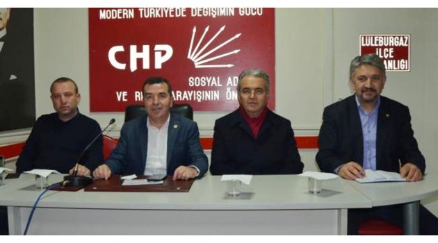 CHP Lüleburgaz seçim ofisi 4 Mart’ta açılıyor