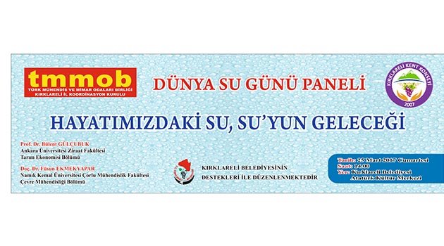 TMMOB “Dünya Nüfusunun %20’si Temiz Suya Ulaşamıyor”