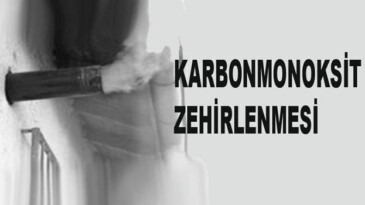 Karbonmonoksit Zehirlenmelerine Dikkat!