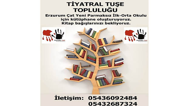 Trakya’dan Erzurum’a Kitap Yardımı