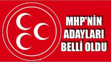 Milliyetçi Hareket Partisi Adaylarını Açıklamaya Başladı