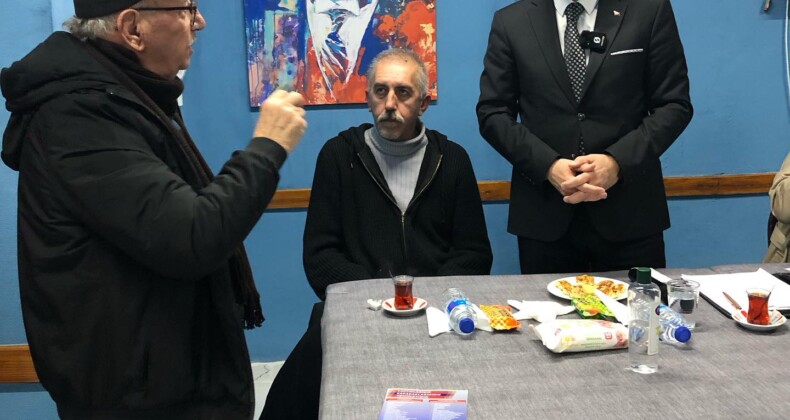 Aday Türker, Hemşehrileriyle Buluştu