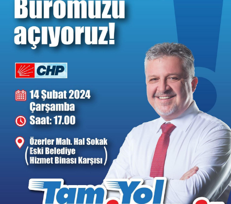 Açılış Töreni Düzenlenecek