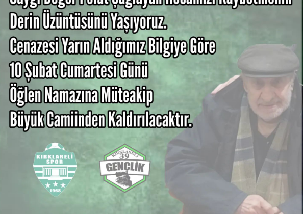 ”Derin Üzüntüsünü Yaşıyoruz”