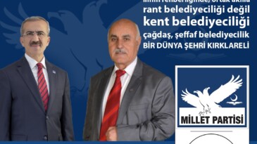 ”Rant Belediyeciliği Değil, Kent Belediyeciliği”