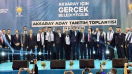 AK Parti Aksaray ilçe ve belde belediye başkan adayları tanıtıldı