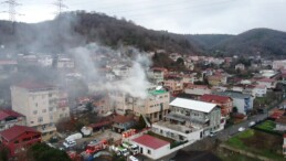 Beykoz’da kibrit üretim atölyesi alev alev yandı