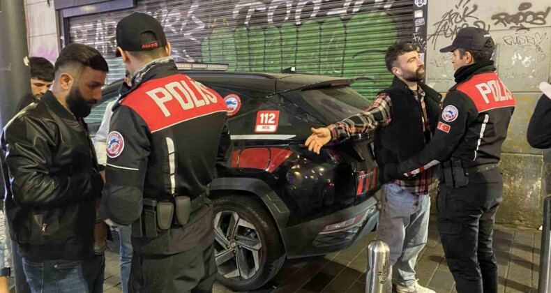 Beyoğlu polisinden ’Şok Uygulaması’: 10 gözaldı