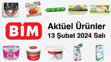 13 – 16 Şubat 2024 BİM Aktüel Ürünler İndirim Kataloğu