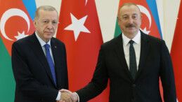 Cumhurbaşkanı Erdoğan, Azerbaycan Cumhurbaşkanı Aliyev ile görüştü