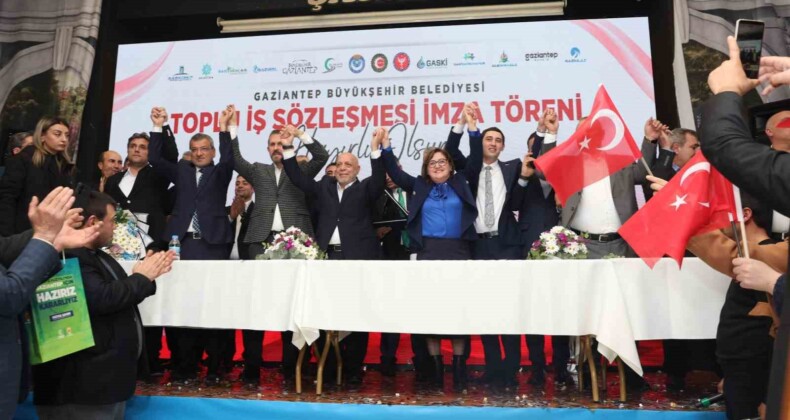 Gaziantep Büyükşehir’den çalışanlara yüzde 100 zam