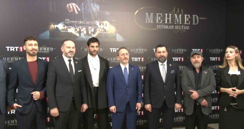 TRT’nin yeni dizisi ’Mehmed: Fetihler Sultanı’nın galası yapıldı