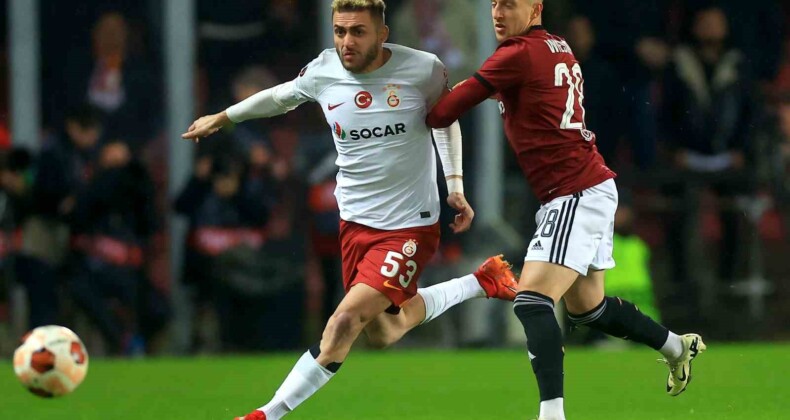 UEFA Avrupa Ligi: Sparta Prag: 1 – Galatasaray: 1 (İlk yarı)