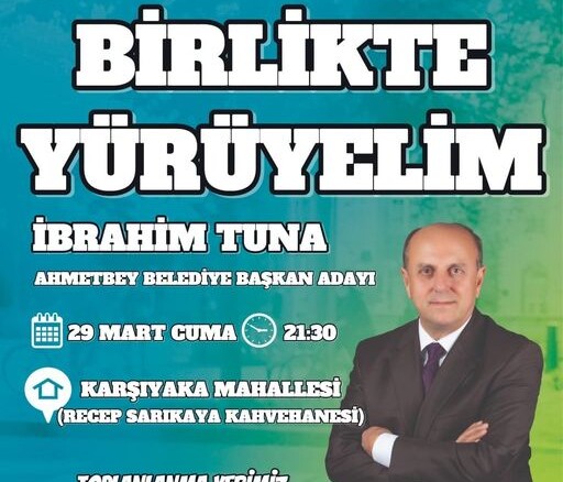 Tuna, Karşıyaka Mahallesi’nde Vatandaşlarla Buluşuyor