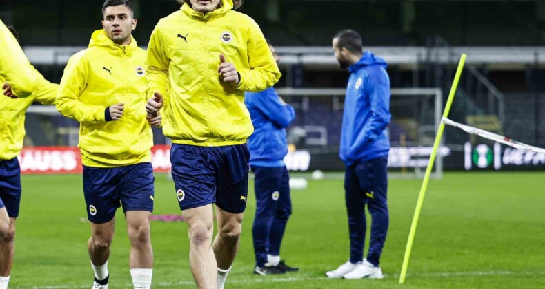 Fenerbahçe, Union Saint-Gilloise maçı hazırlıklarını tamamladı