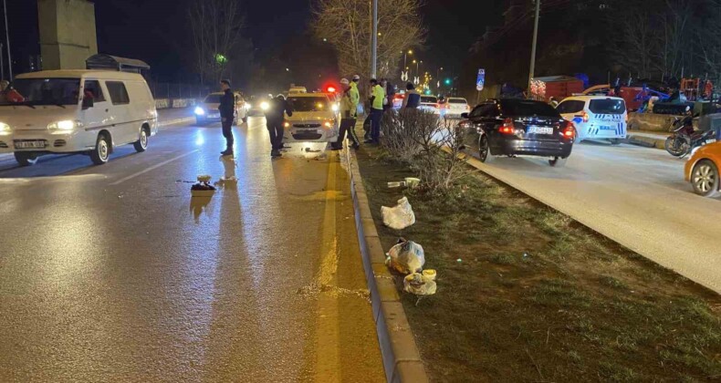 Otomobilin çarptığı kadın yaşam mücadelesine yenik düştü